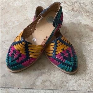 Authentic Mexican Multicolor Sandals
